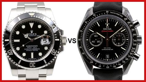 omega is a knockoff of rolex|rolex submariner vs omega speedmaster.